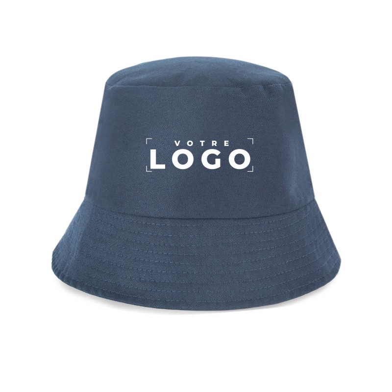 Bob coton sergé personnalisable – Goodies textile entreprise
