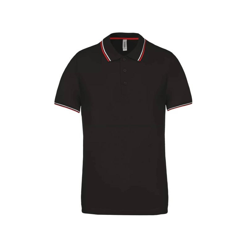Polo maille piquée homme tricolore – Goodies textile entreprise