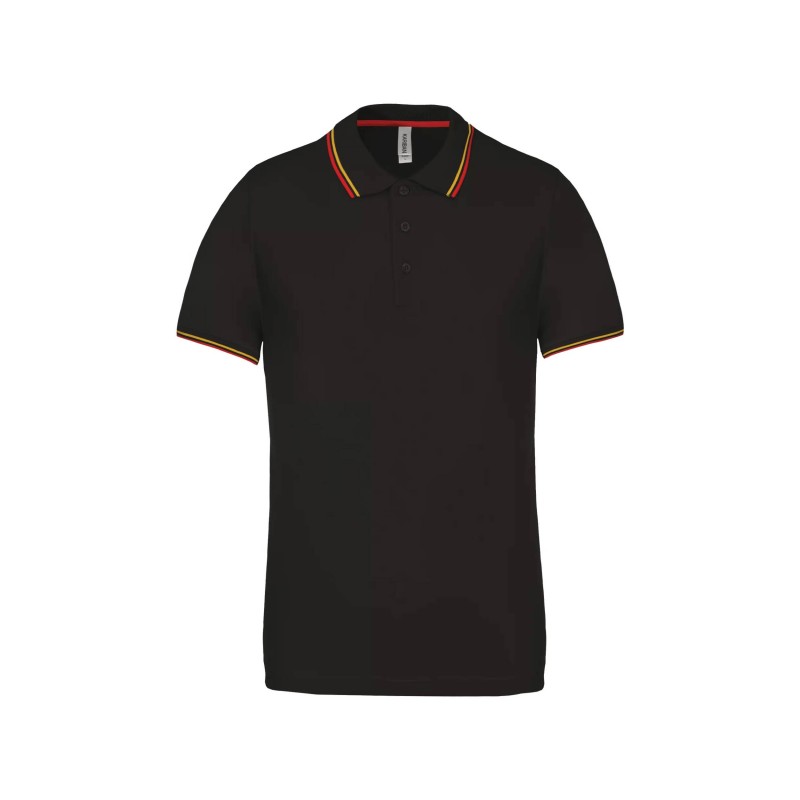 Polo maille piquée homme tricolore – Goodies textile entreprise