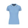 Polo maille piquée femme tricolore – Goodies textile entreprise