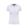 Polo maille piquée femme tricolore – Goodies textile entreprise