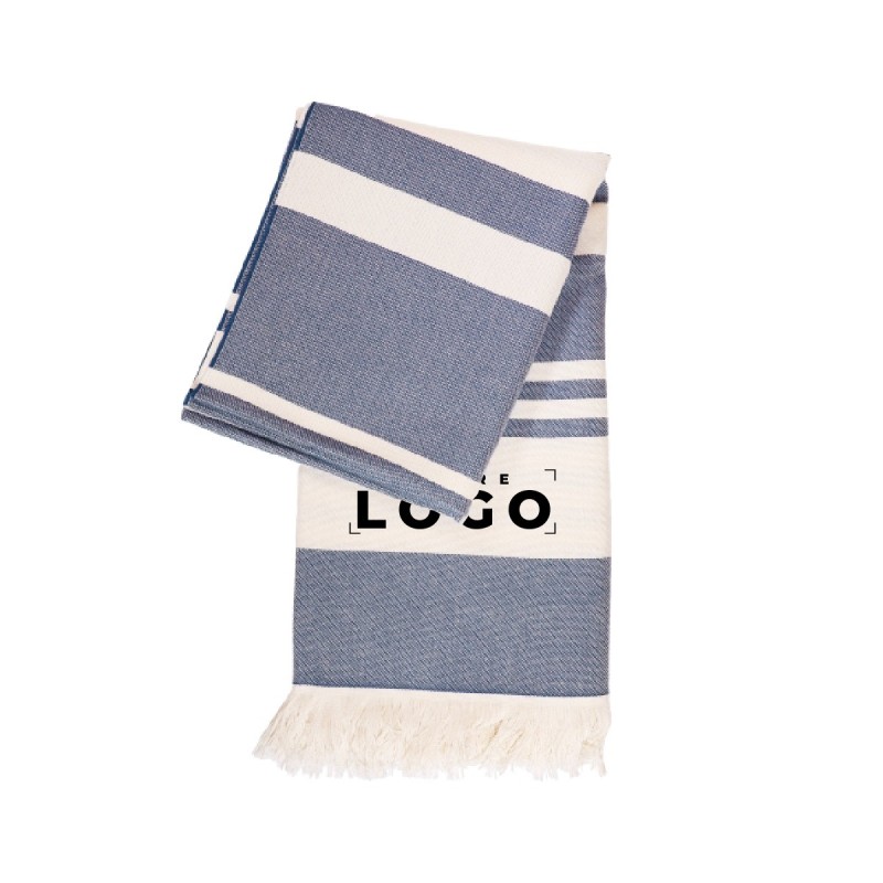 Fouta coton biologique 190g – Fabrication française