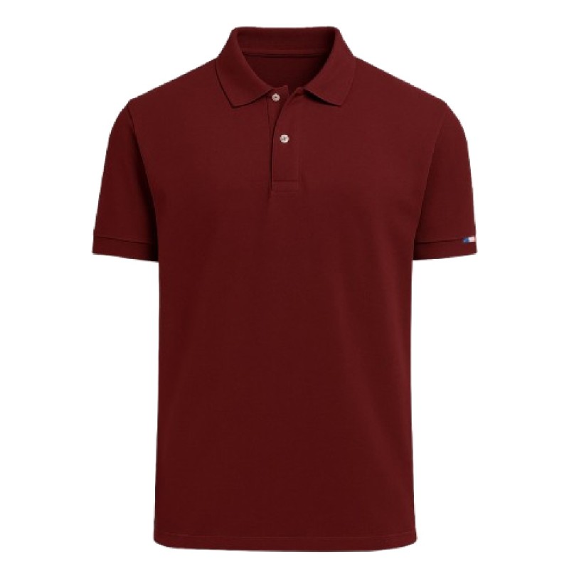 Polo Homme Made in France en Coton Bio | Personnalisable Entreprise