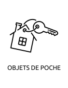 Objets de Poche - Porte-clés, Porte-monnaie et Accessoires