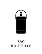 Sacs bouteilles personnalisés | Accessoires élégants avec logo